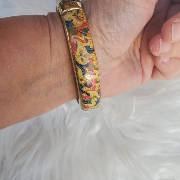 Vintage Florentine Decoupage bracelet - Picture 6 of 6